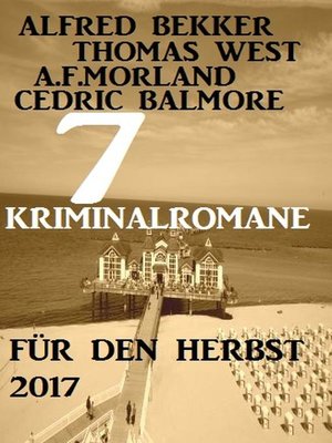 cover image of 7 Kriminalromane für den Herbst 2017